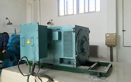 晋城某水电站工程主水泵使用我公司高压电机